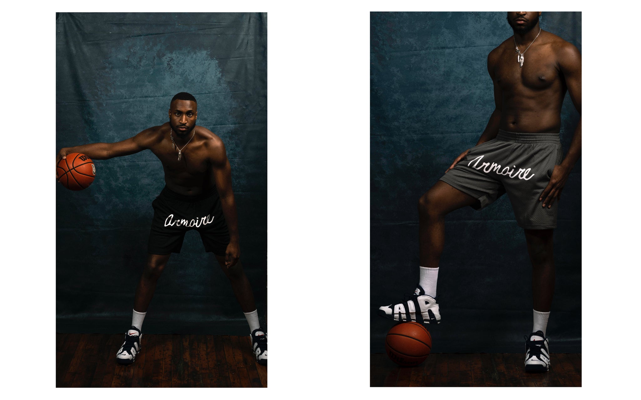 ARMOIRE / Mitchell And Ness Mesh Shorts Lookbook