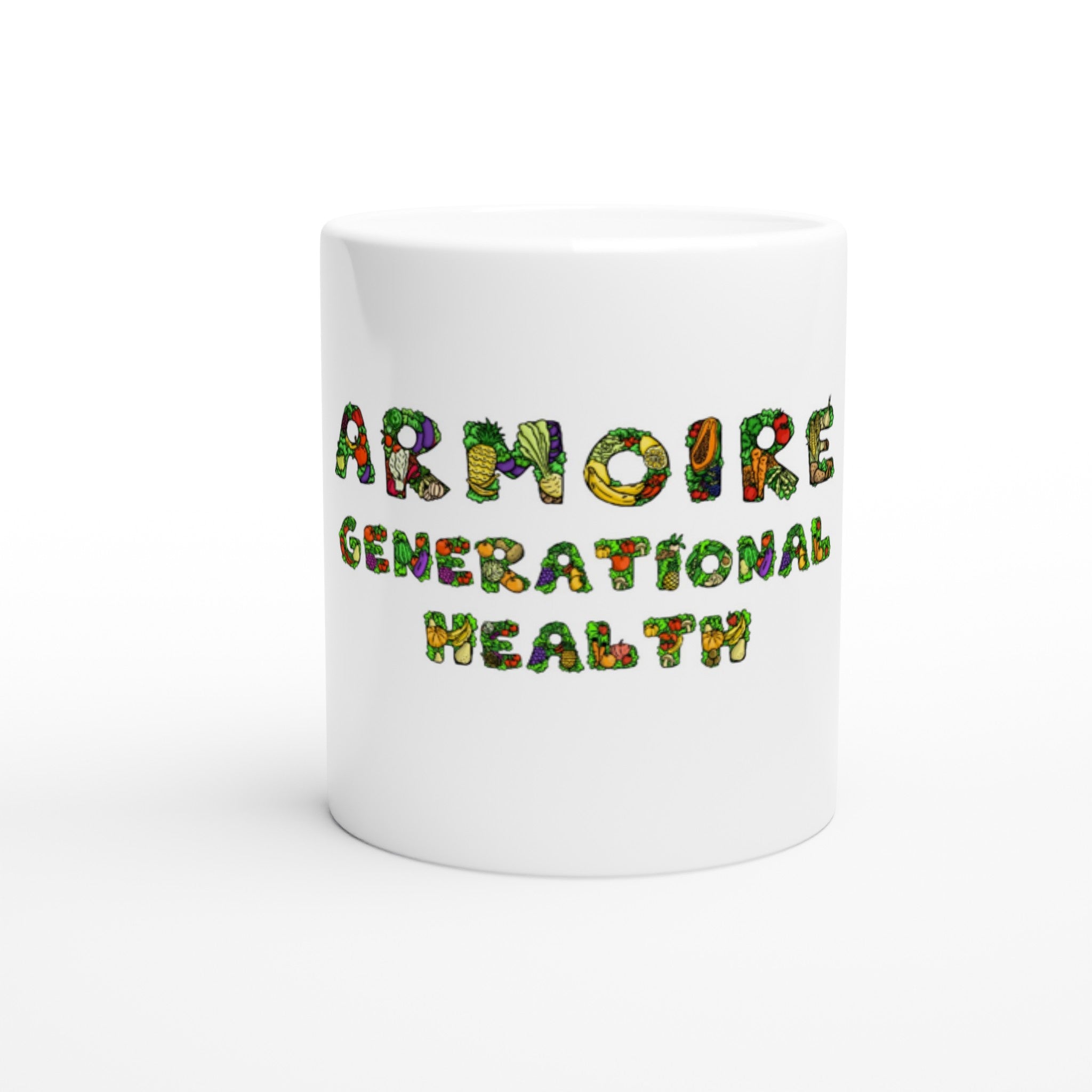 White 11oz Ceramic Mug - Generational Health