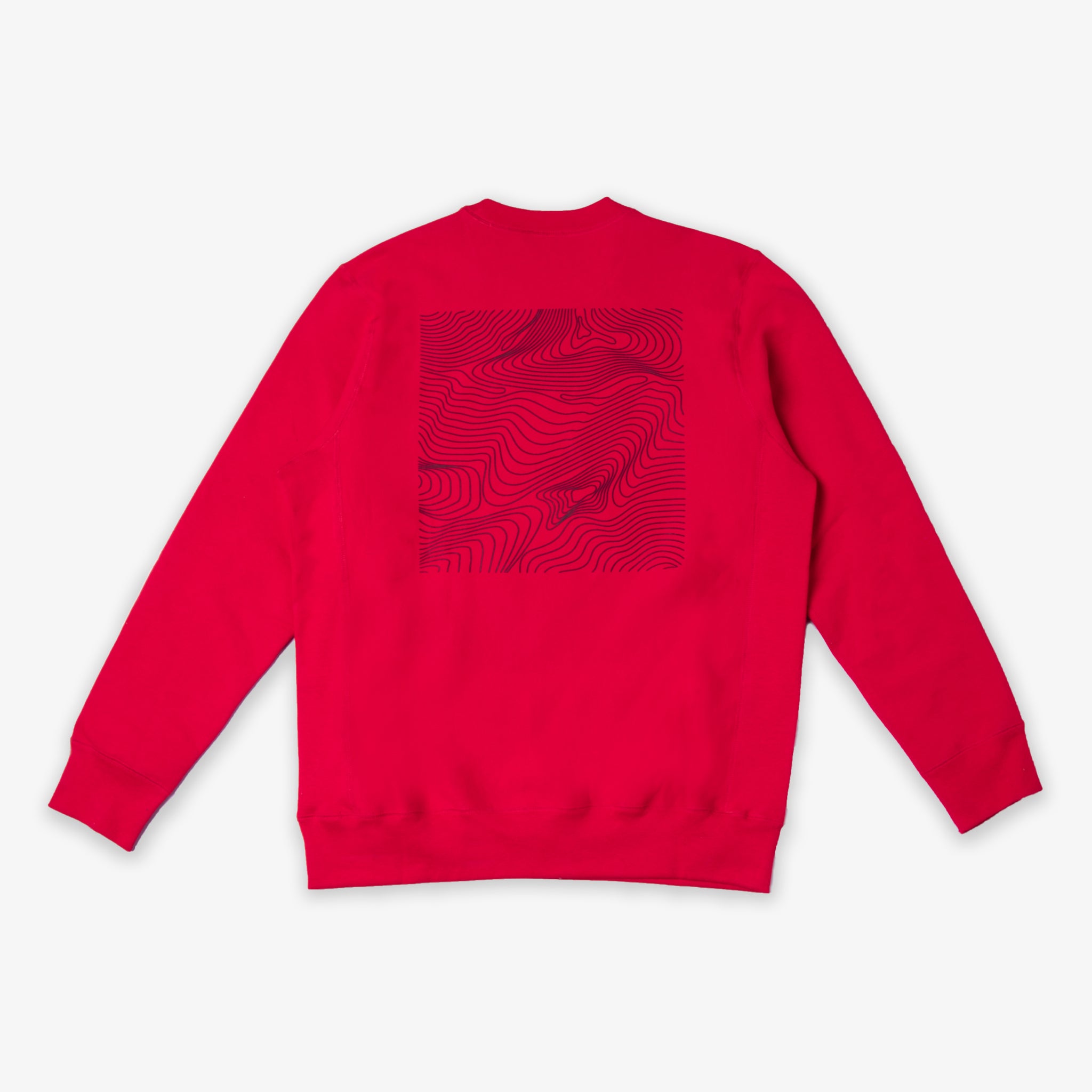 ARMOIRE The World Belongs to the Creators Crewneck - Red
